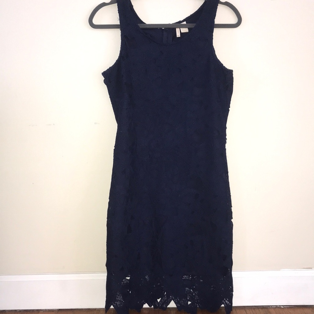 Navy Blue Dress